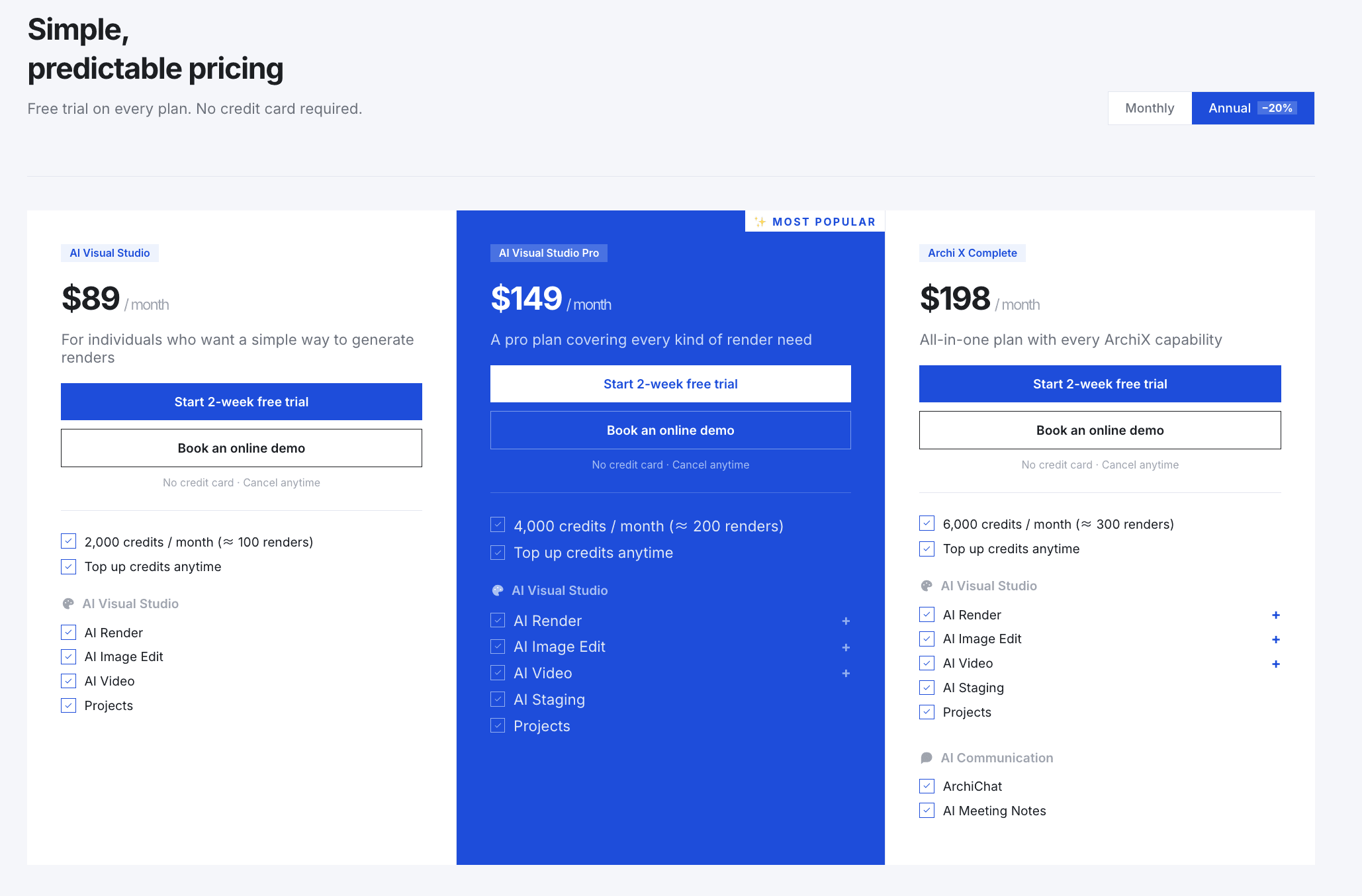 https://archix.ai/pricing