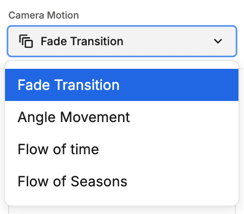 Choose the Transition