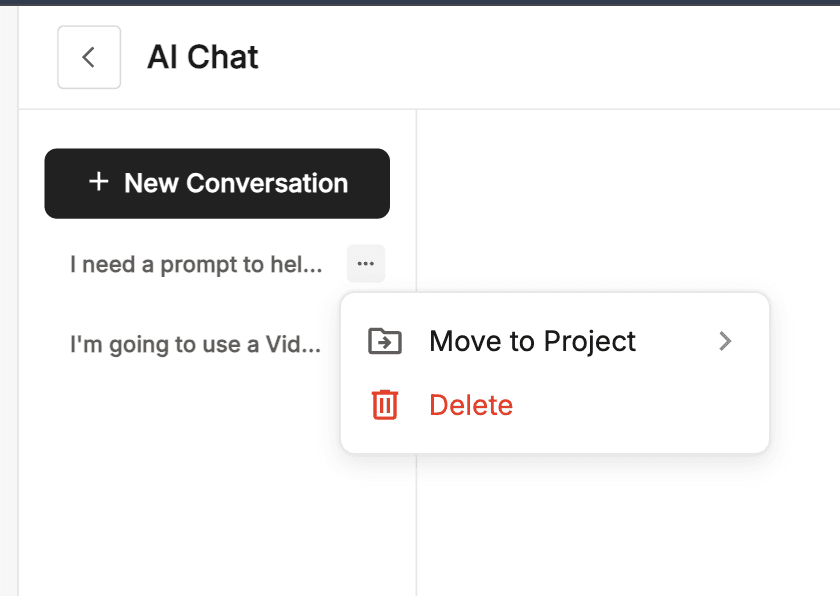 Managing Conversations