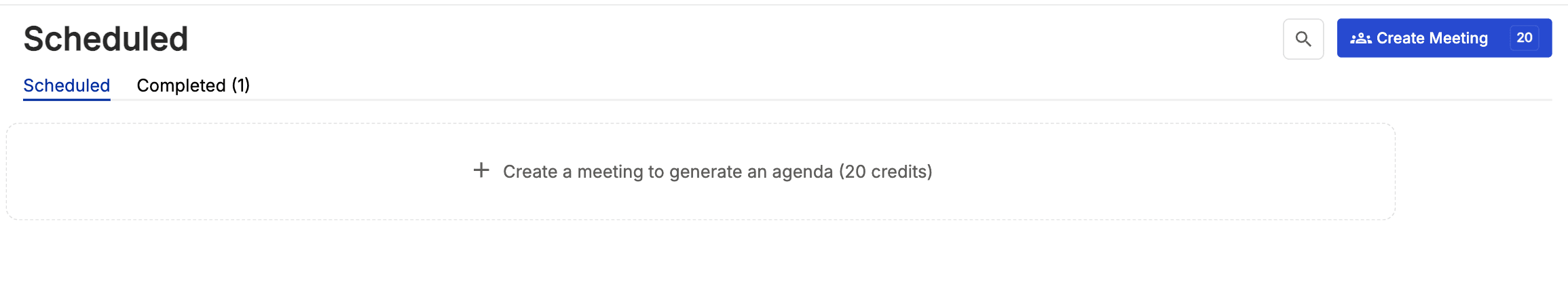 Create a Meeting