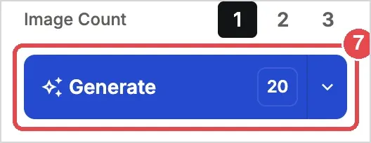 Step 7: the Generate button