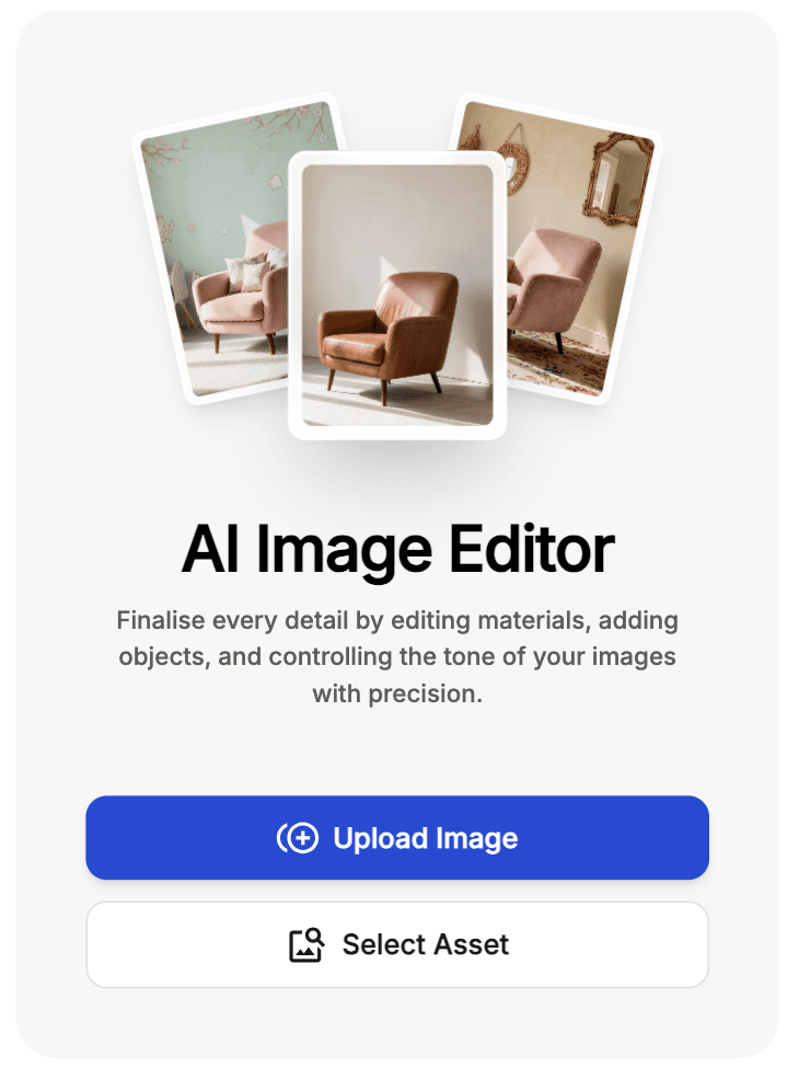 Upload New or Select from Library